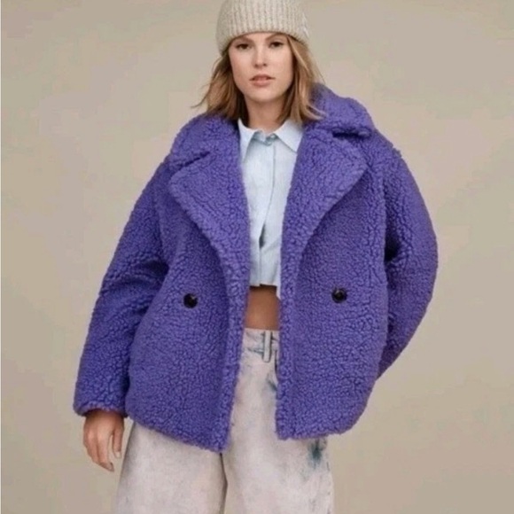 UGG Jackets & Blazers - UGG Gertrude Jacket Short Teddy 2XL